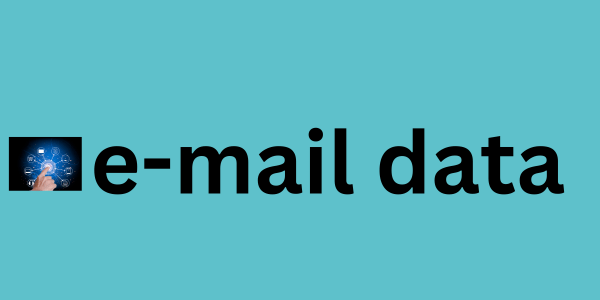 e-mail data