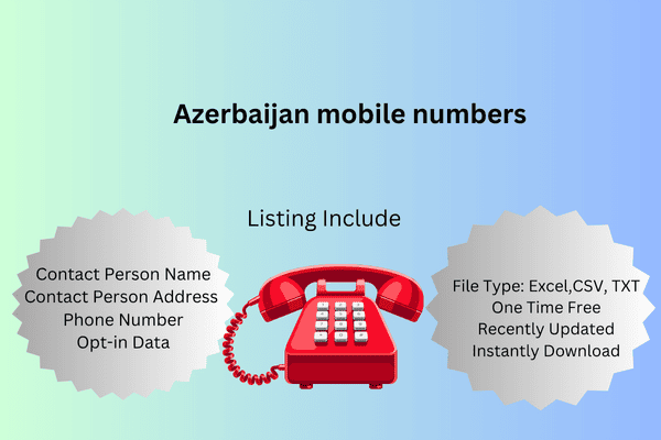 Azerbaijan mobile numbers